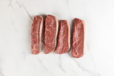 Picanha Coulotte steaks on marble